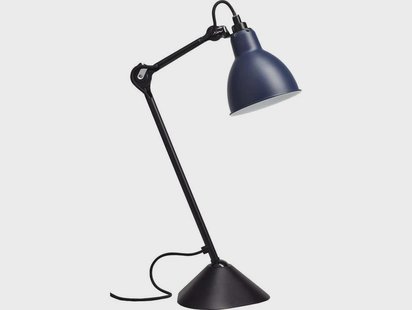Lampe Gras - 205 Tafellamp Zwart/Blauw