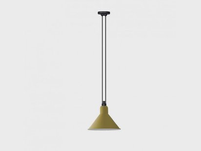Lampe Gras - 322 XL Hanglamp Kegelvormig Geel