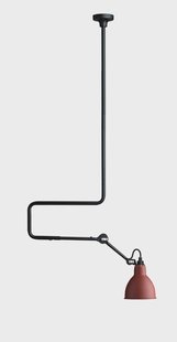 Lampe Gras - 312 Plafondlamp Rood