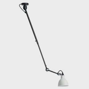 Lampe Gras - 302 Plafondlamp Zwart/Wit