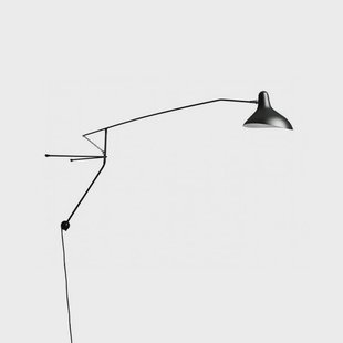 DCW - Mantis Bs2 Mini Wandlamp Zwart Schottlander