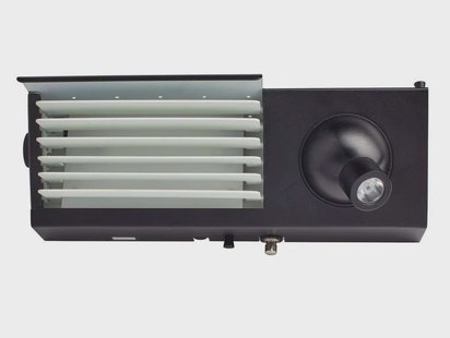 DCW - Biny Bedside Rechter met Schakelaar Zwart/Wit