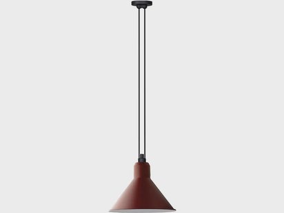 Lampe Gras - 322 XL Hanglamp Kegelvormig Rood