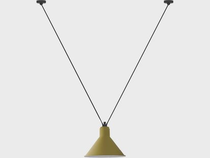 Lampe Gras - 323 XL Hanglamp Kegelvormig Geel