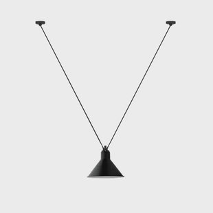 Lampe Gras - 323 L Hanglamp Kegelvormig Zwart