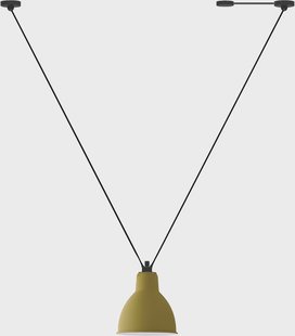 Lampe Gras - 323 XL Hanglamp Round Yellow