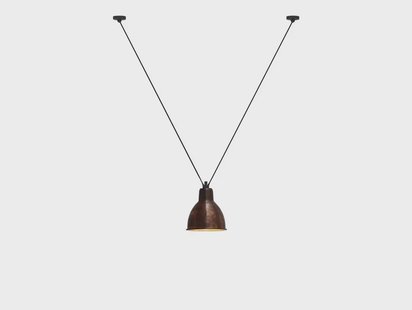 Lampe Gras - 323 XL Hanglamp Round Raw Copper