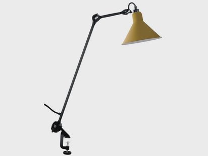 Lampe Gras - 201 Tafellamp Zwart/Geel