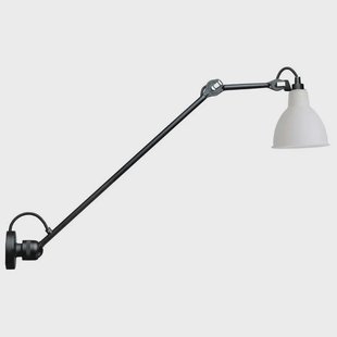 Lampe Gras - 304L60 Wandlamp Zwart/Glas