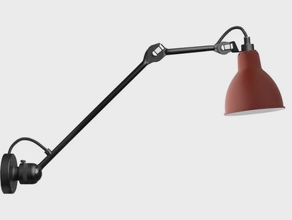 Lampe Gras - 304L40 Wandlamp Rood
