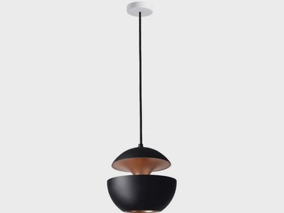 DCW - Here Comes The Sun Hanglamp Ø175 Zwart/Koper