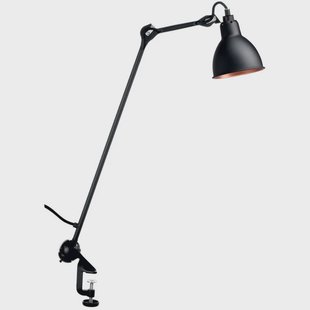 Lampe Gras - 201 Tafellamp Zwart/Zwart/Koper