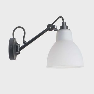 104 wandlamp Zwart/Polycarbonaat Lampe Gras - Woonkamer - Metaal