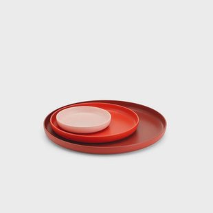Vitra - Trays Dienblad set of 3 Red