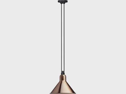 Lampe Gras - 322 L Hanglamp Kegelvormig Koper