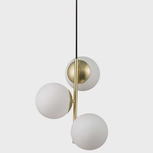 Nordlux - Lilly Hanglamp Brass/Opal