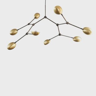 Drop Kroonluchter Messing 101 COPENHAGEN - Woonkamer - Metaal