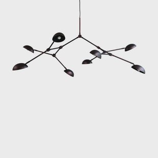 101 COPENHAGEN - Drop Kroonluchter Burned Zwart