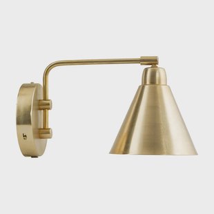 House Doctor - Game Wandlamp 20cm Geelkoper