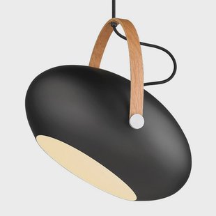Halo Design - D.C Hanglamp Ø40 Black/Oak