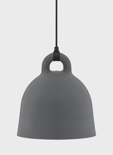 Bell Hanglamp Medium Gray Normann Copenhagen - Woonkamer - Aluminium