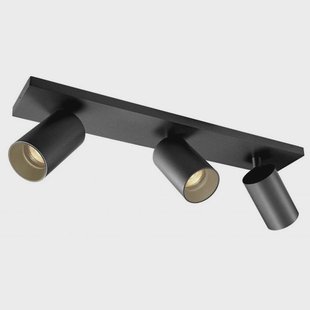 ANTIDARK - SpotOn3 Plafondlamp Zwart