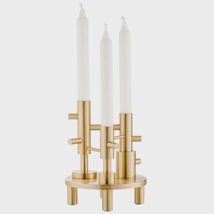 FRITZ HANSEN - Candleholder Large Brass