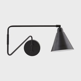 House Doctor - Game Wandlamp 70cm Zwart