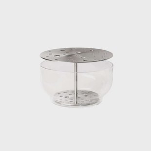 FRITZ HANSEN - Ikebana Vase Large Stainless Steel