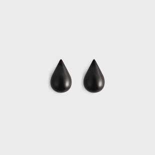 Normann Copenhagen - Dropit Kapstokhaak 2 pcs. Small Black