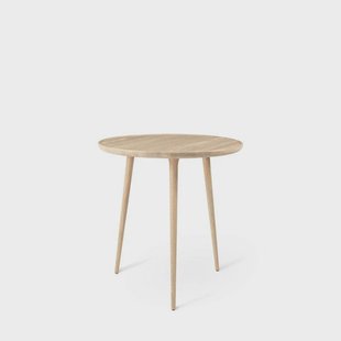 MATER - Accent Cafe Table Matt Lacq Oak Ø70