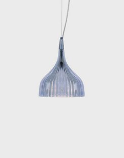 Kartell - E' Hanglamp Licht Blauw