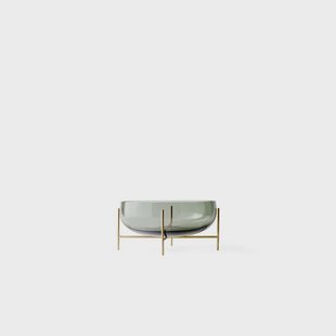 Audo Copenhagen - Echasse Kom Smoke/Brushed Brass
