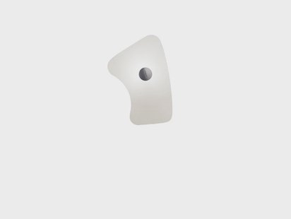 Foscarini - Bit 5/Orbital 5 Glas Scherm Wit