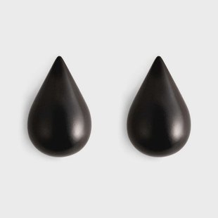 Normann Copenhagen - Dropit Kapstokhaak 2 pcs. Large Black