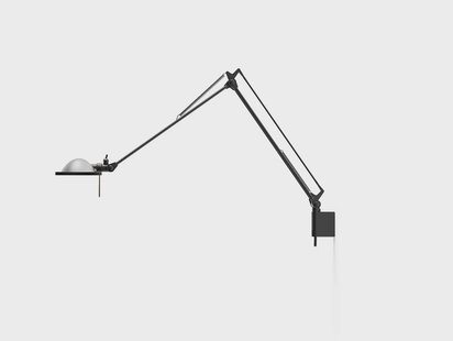 Luceplan - Berenice wandlamp 45x45 aluminium metaal/zwart