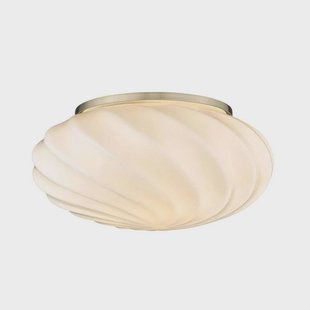 Halo Design - Twist Wand-/Plafondlamp Opal/Antique Brass