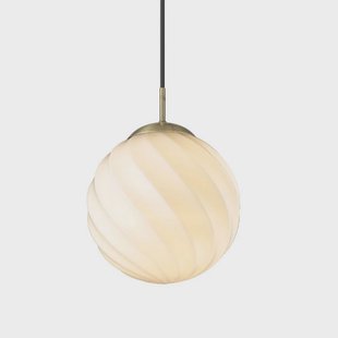 Halo Design - Twist Ball Hanglamp  Ø25 Antique Brass
