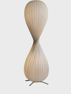 TR10 Vloerlamp 43x138 Birch Natural Tom Rossau - Woonkamer - Hout