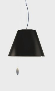 Luceplan - Costanzina Hanglamp Liquorice Black