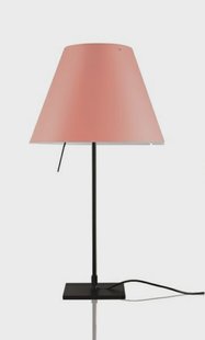 Luceplan - Costanzina Tafellamp Zwart/Edgy Pink