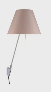 Luceplan - Costanzina Wandlamp Alu/Soft Skin