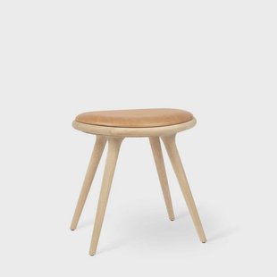 MATER - Low Stool H47 Soaped Oak