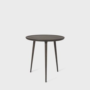 MATER - Accent Cafe Table Sirka Grey Oak Ø70