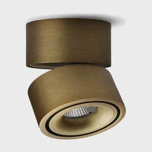 ANTIDARK - Easy W100 LED Opbouwspot Brushed Brass
