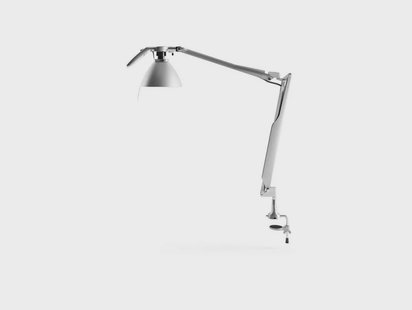 Fortebraccio Clip Lamp Metaal Luceplan - Werkkamer / Kantoor