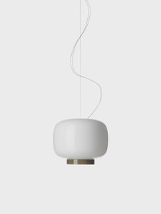 Chouchin 3 Reverse Hanglamp Wit/Gray Foscarini - Woonkamer - Glas