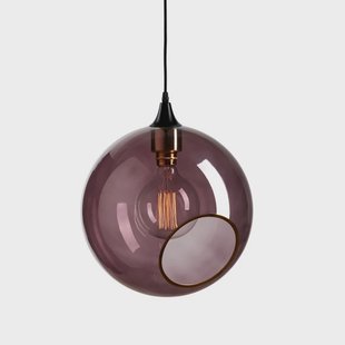 DESIGN BY US - Ballroom XL hanglamp, paars/zwart