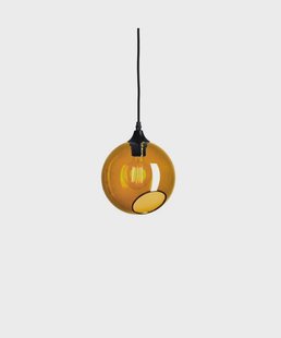 DESIGN BY US - Ballroom Hanglamp Amber met Zwart Zuilen