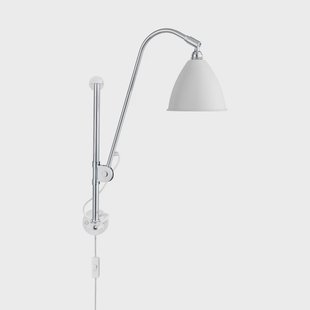 GUBI - Bestlite Bl5 Wandlamp Ø16 Chroom Matte Wit